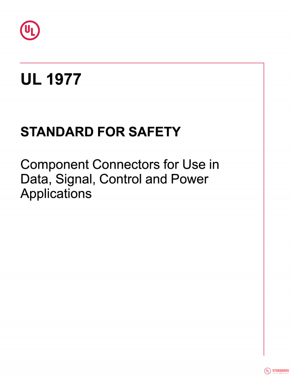 UL 1977 PDF UL 1977 PDF